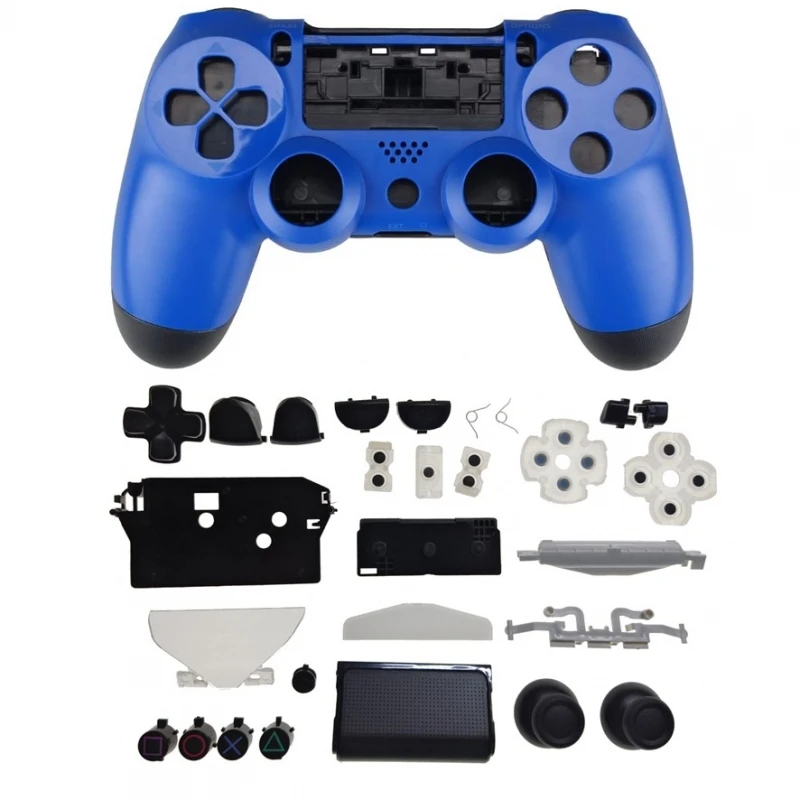 Custodia Completa Compatibile Per Dualshock Playstation 4 Ps4 Jds-001 Blu # Dualshock Ps4 V1 Cuh-Zct1 (Jds-001)