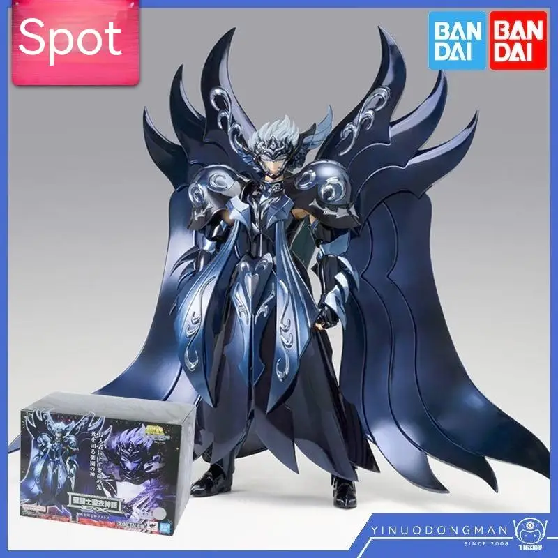 Original Genuine Bandai Saint Seiya Cloth Myth Ex Bleach Thanatos Collection Action Toys Model For Friend Droppshiping Gift