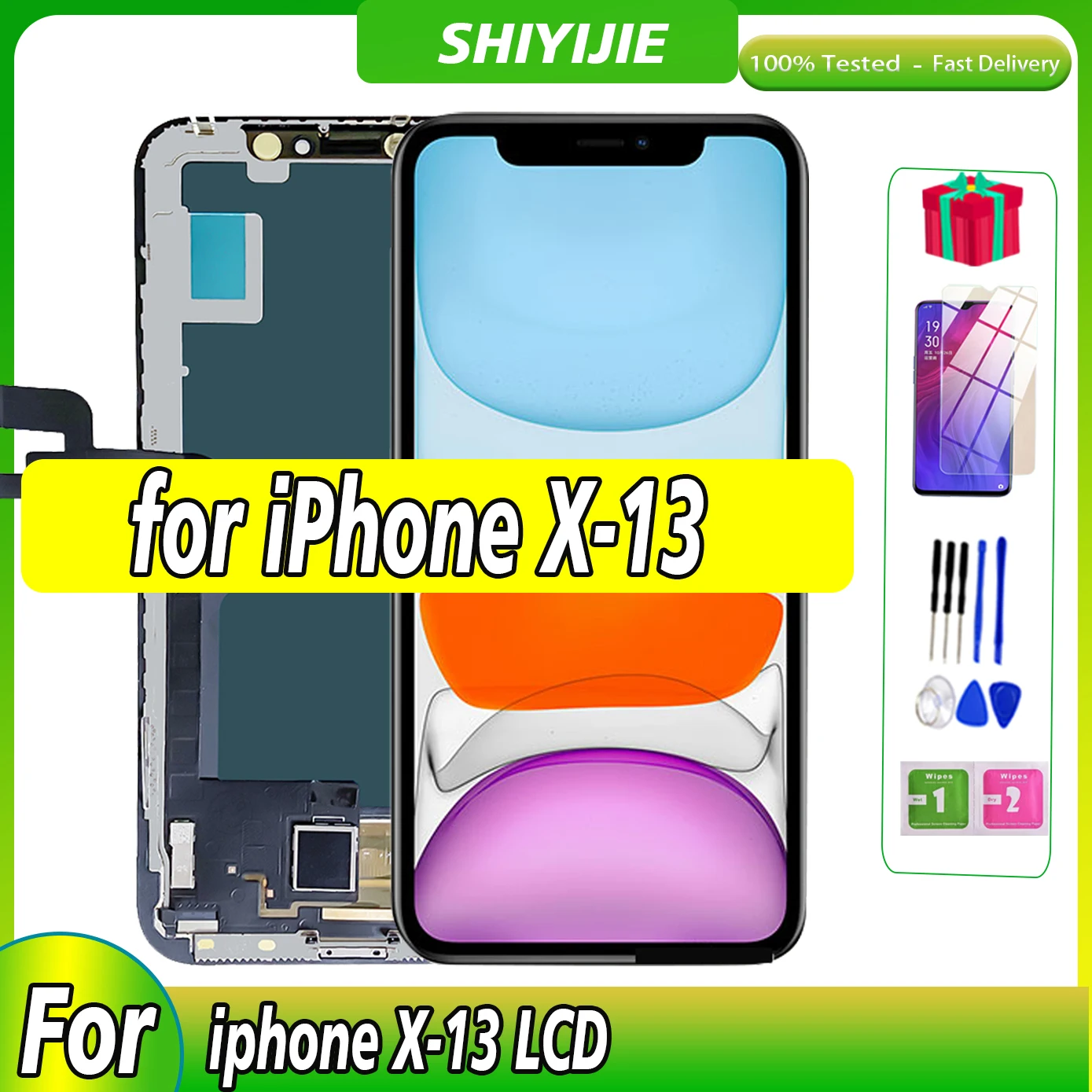 Incell Lcd Per Iphone Xs Max 11 Sostituzione Per Iphone X Lcd Xr Screen Display Touch Screen Digitizer Assembly Parti Di Riparazione