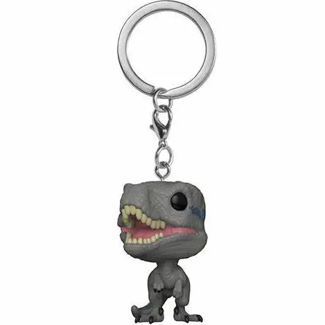 Funko Keychain Jurassic World Action Figure Collezione Blu Velocraptor Giocattoli Funko Pop