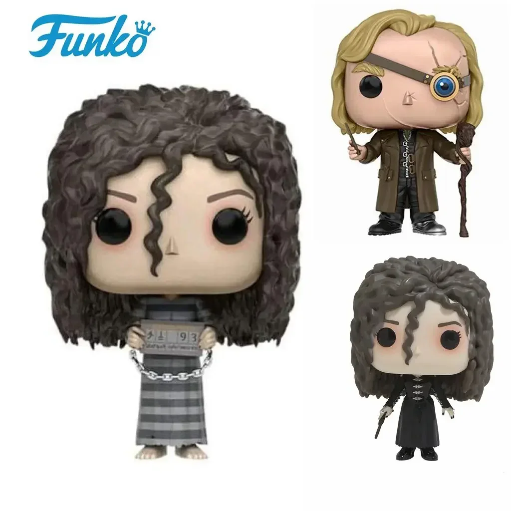 Funko Pop New Harryy Potter Figures Bellatrix Lestrange 29 # Alastor Mad-Eye Moody 38 # Limited Vinyl Dolls Model Toys