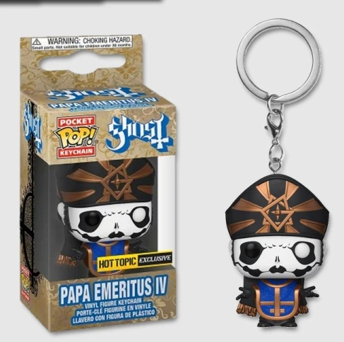 Funko Pop Portachiavi Papa Emeritus Iv Vinyl Action Figure Collection Limited Edition Model Toys For Children Christmas Gift