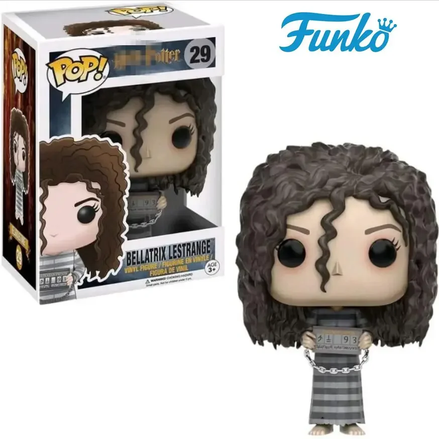 Funko Pop New Harri Figures Bellatrix Lestrange 29 # Alastor Mad-Eye Moody 38 # Limited Vinyl Dolls Model Toys