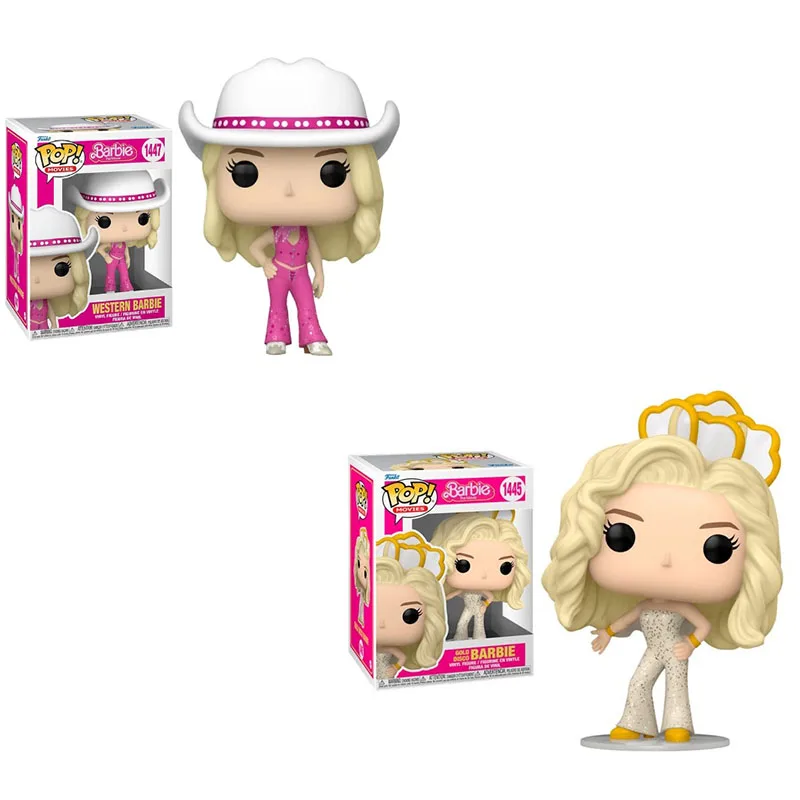 Funko Pop Barbie 1445 # Western Barbie 1447 # Vinyl Action Figure Collection Limited Edition Model Toys For Birthday Gift