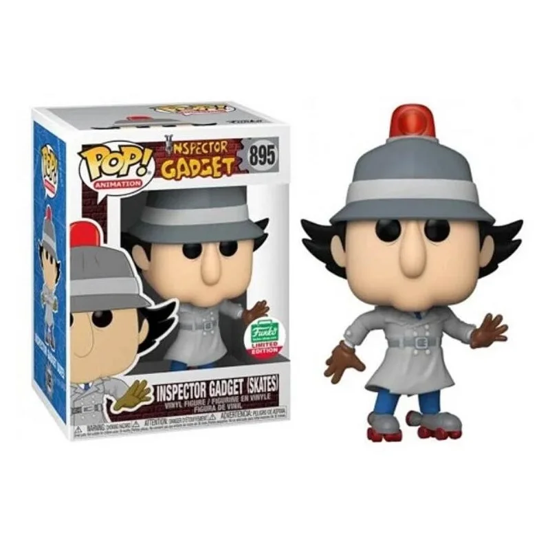 Funko Pop Animation Ispettore Gadget: Ispettore Gadget Skates #895 Figure Dolls Toys Limited Edition Model Gifts For Children