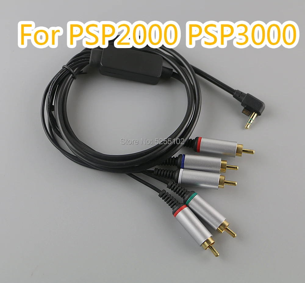 Cavo Audio Video Da 1Pc A Cavo Dati Composito Di Estensione Rca Per Monitor Sony Playstation Portable Psp 2000 3000 Slim To Tv
