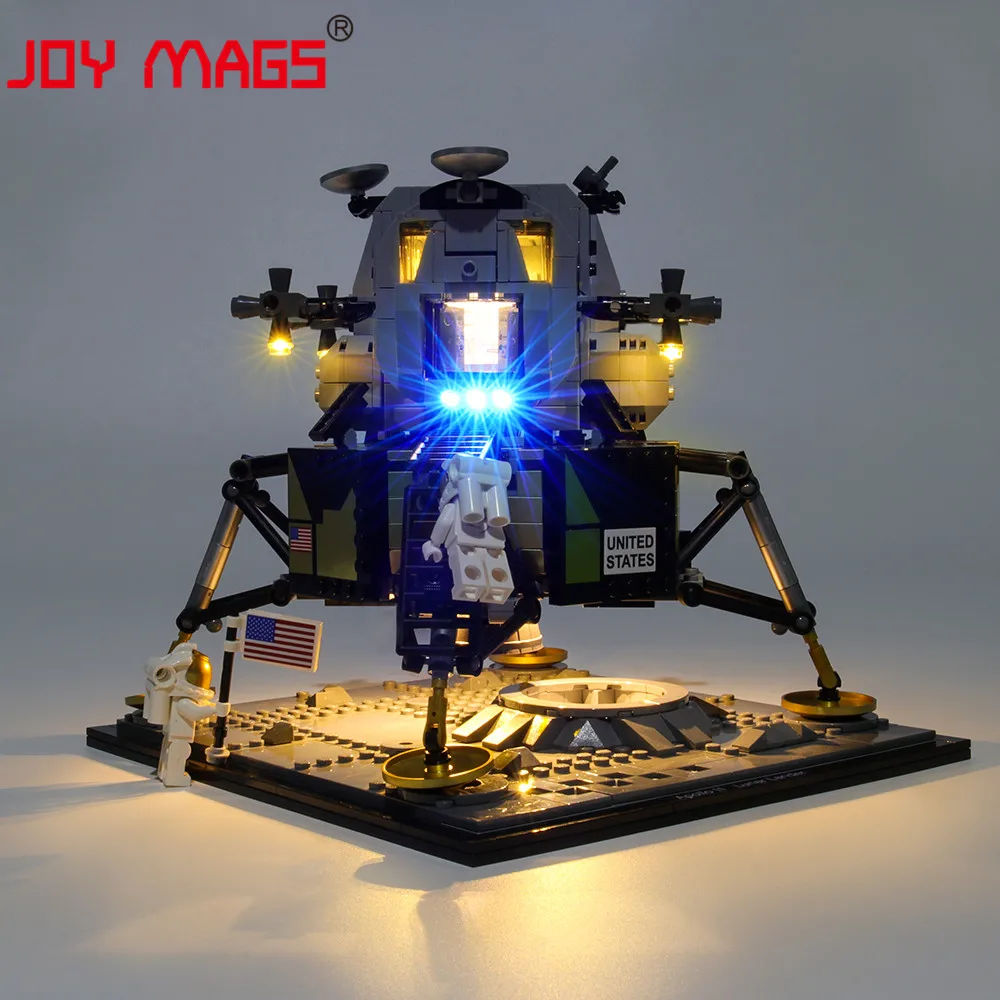 Joy Mags Solo Kit Luci A Led Per Il Lander Lunare Apollo 11 10266, (Non Includere Il Modello)