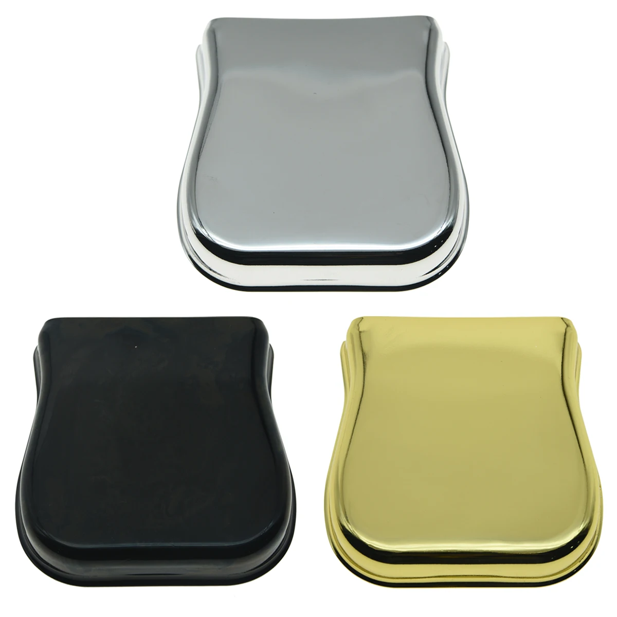 Dopro Posacenere Vintage Tl Bridge Cover Protector Per Telecaster Chrome/Black/Gold
