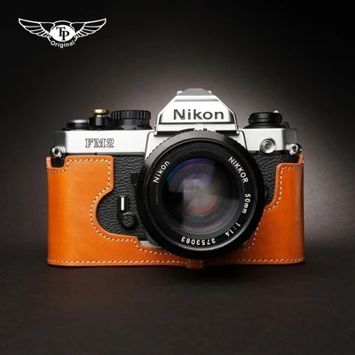 Custodia Protettiva Per Custodia Protettiva In Vera Pelle Di Vacchetta Per Fotocamera Fotografica Da Lavoro Manuale Per Nikon Fm2 Fm Fm2N Fe Fe2 Fm3A