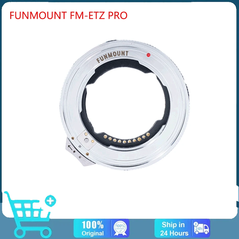 Funmount Fm-Etz Pro Lens Adapter Ring Af Auto Focus Adapter Ring Per Sony E-Mount Lens To Nikon Z Mount Camera