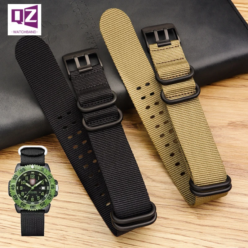 Cinturino In Nylon 22Mm 23Mm Per Luminox 3051 3080 3150 8800 Cinturino Sport Mans Nato Cinturino Orologi Cinturino Cinturini Lunghi