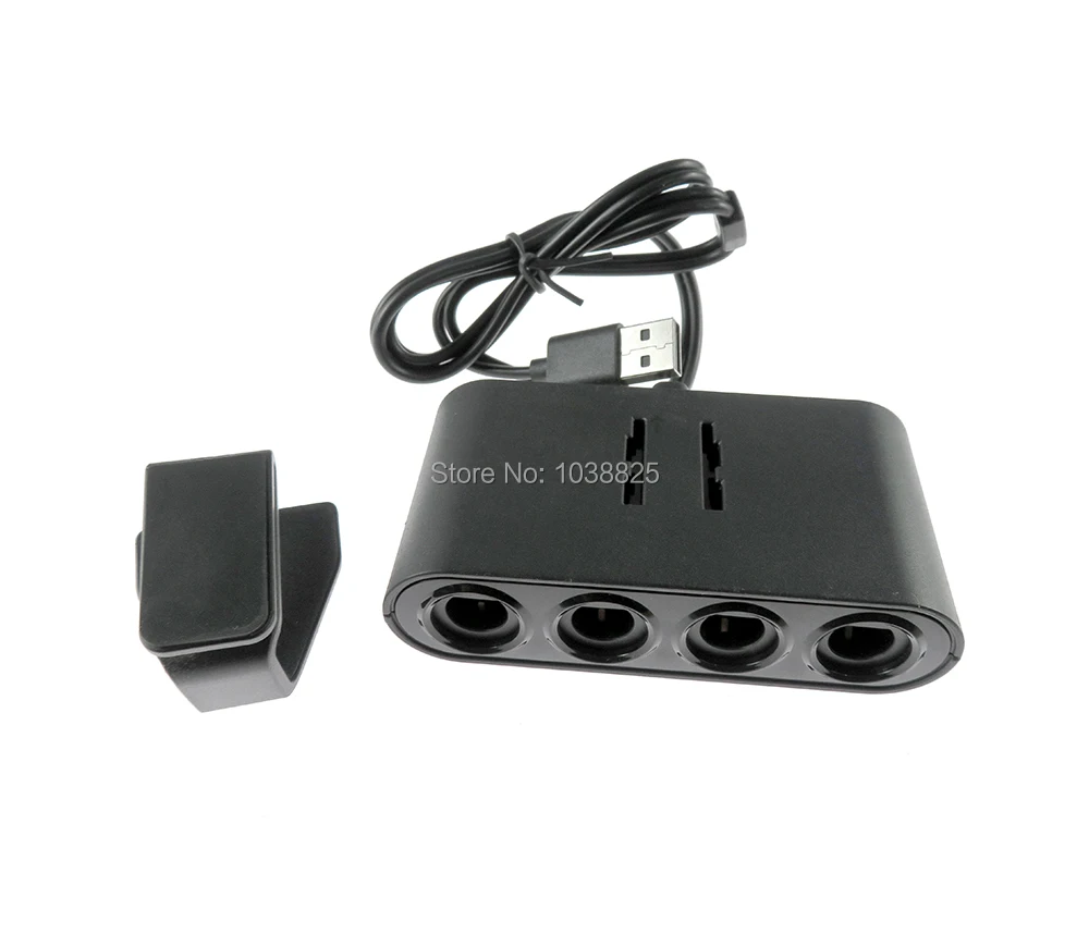 Hot Per Il Gamecube Controller Adattatore 4 Porte Usb Per Gamecube Ngc Controller Adapter Per Nintendo Switch/Wii U/ Pc 3In1