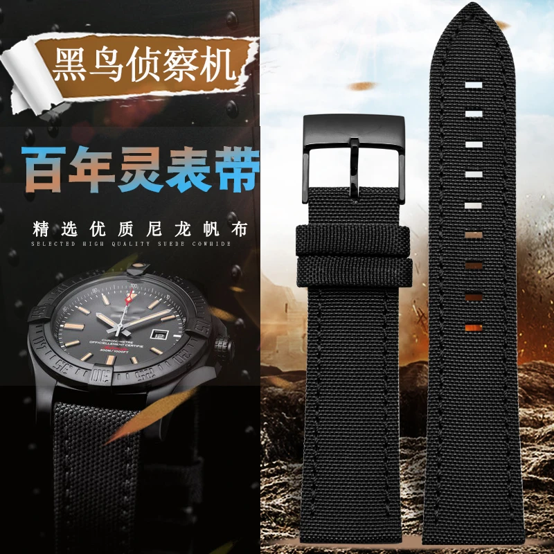Per Breitling Watch Band 1884 Avengers Blackbird Aircraft V17311 Aviation Timing 01 Super Sea Gtm Cinturini Cinturino Per Orologio