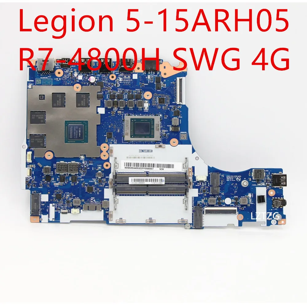 Scheda Madre Per Lenovo Legion 5-15Arh05 Scheda Madre Per Laptop R7-4800H Gtx 1650 Ti 4G Muslimate
