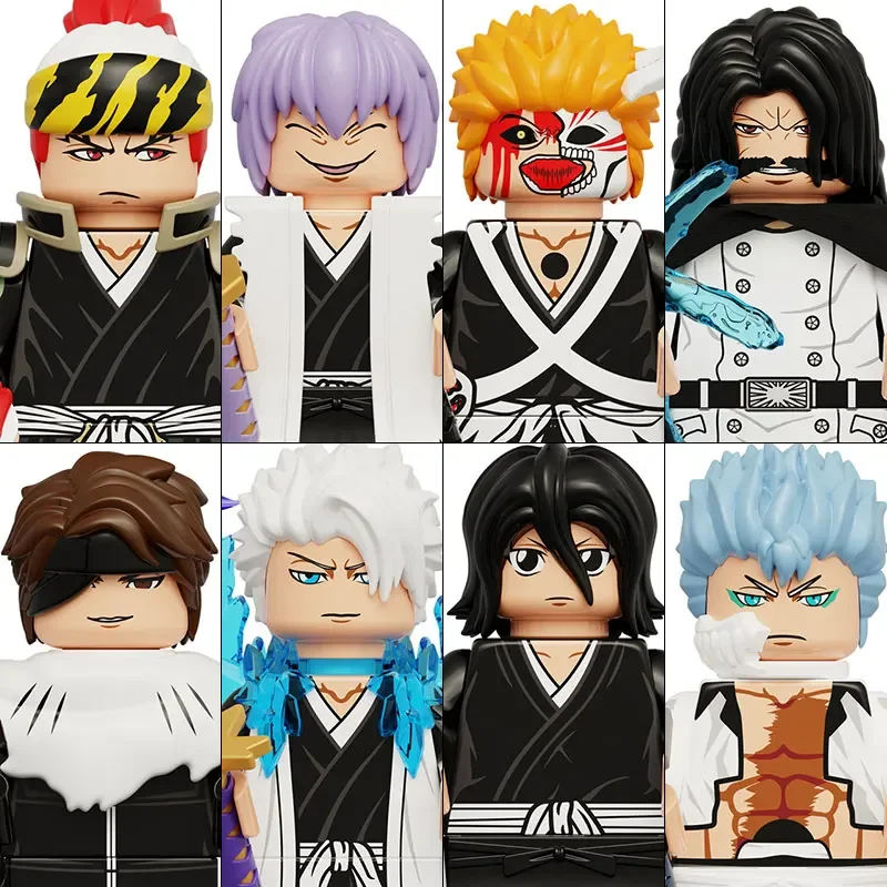 Bleach Building Blocks Anime Cartoon Mini Action Figures Giocattolo Regalo Di Natale Jujutsu Kaisen Minifigures Compatibile Con Lego