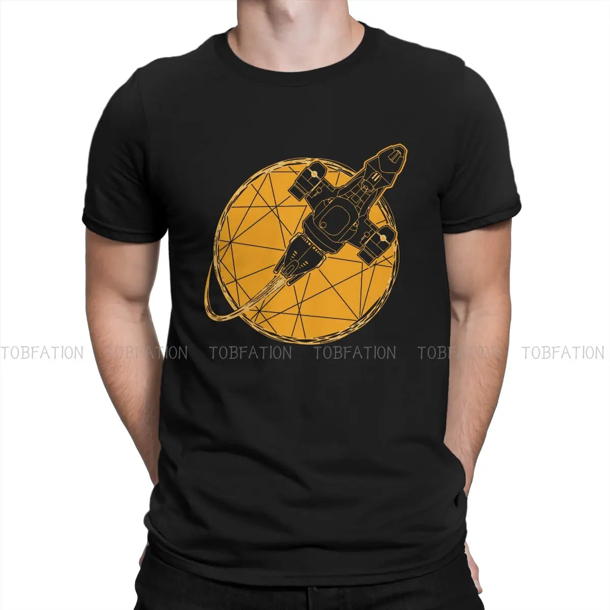 Firefly Serenity Malcom Tv Tshirt In Tessuto Shining Star Classic Elegant T Shirt Homme Men Clothes Printing Big Sale