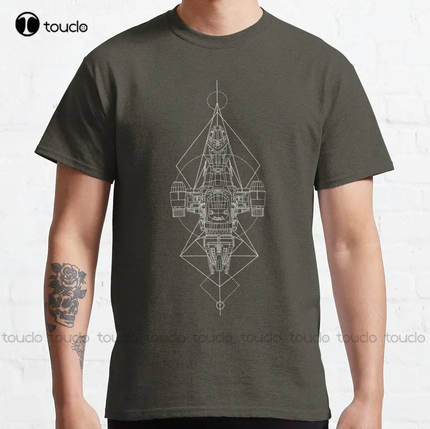 Serenity Firefly Serenity Josswhedon Buffy Scifi Classic T-Shirt White Tshirts For Mens Cotton Xs-5Xl Streetwear Unisex