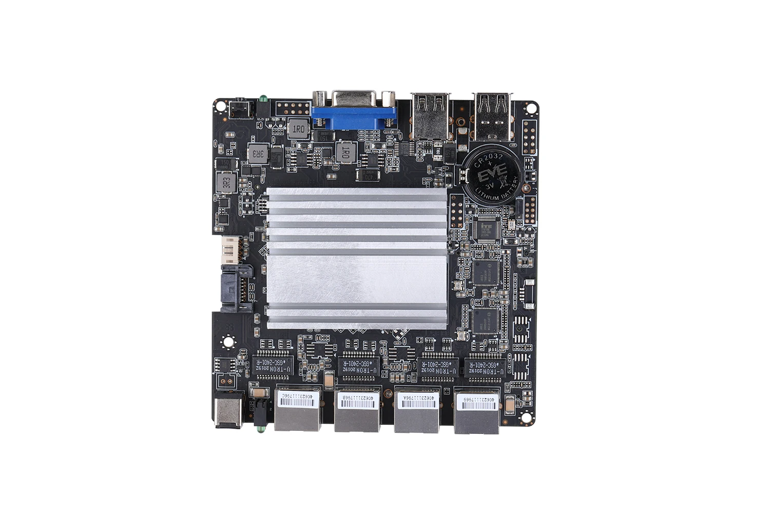 Spedizione Gratuita Qotom 4 Porte Ethernet J1900 Scheda Madre Quad Core X86 Scheda Madre Industriale Mini Itx