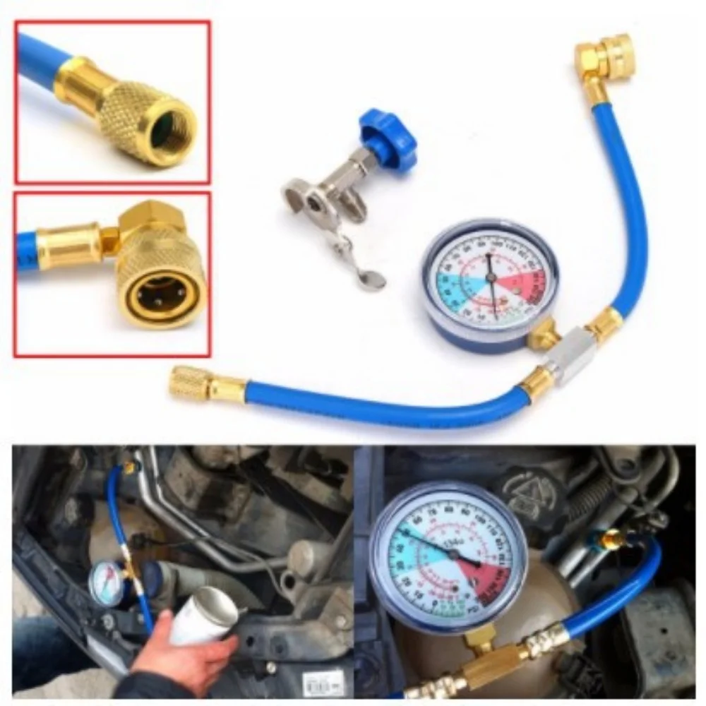 Ricarica Universale Per Aria Condizionata A Gas R134A R12 R22 R134A Valvola Aperta Per Gas Refrigerante Condizionatore D'Aria Per Auto Ricarica Manome