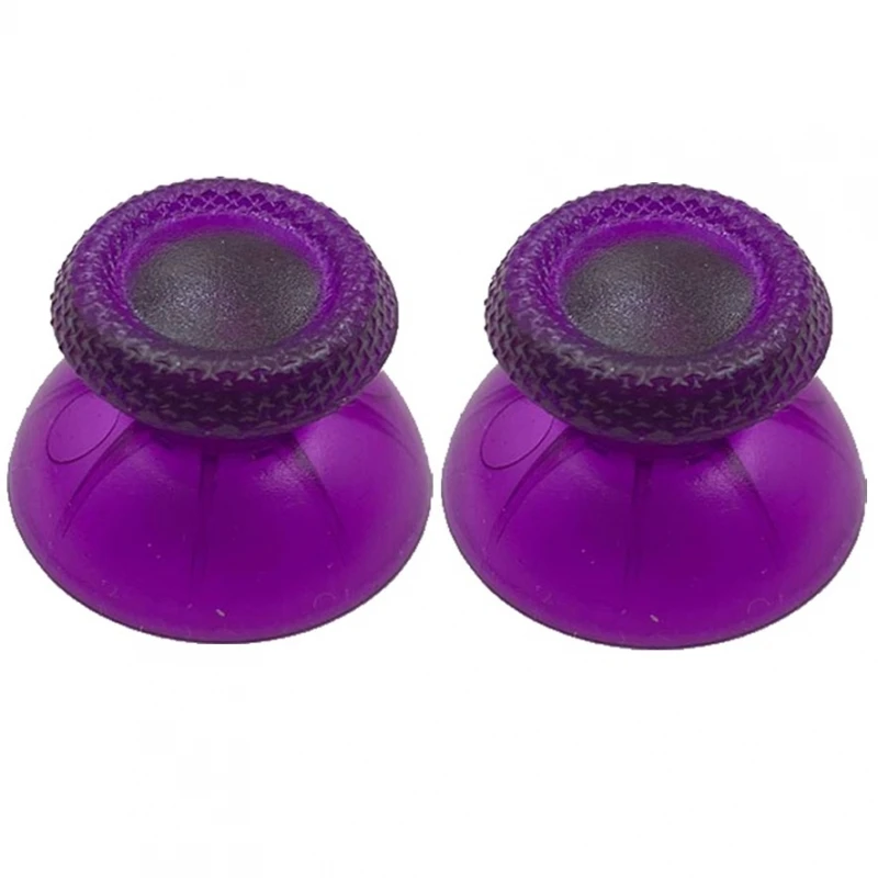 Joystick 2 X Per Sony Ps5 Playstation 5 Controller Viola Trasparente Analogico # Sony Play Station 5 (Cfi-1015A, Cfi-1016A)