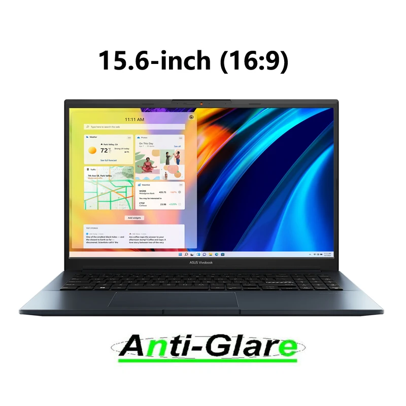 2X Protezione Dello Schermo Ultra Trasparente/Antiriflesso/Anti Raggi Blu Per Asus Vivobook Pro 15 Oled K6500 K6500Zc K6500Ze 15.6 "16:9