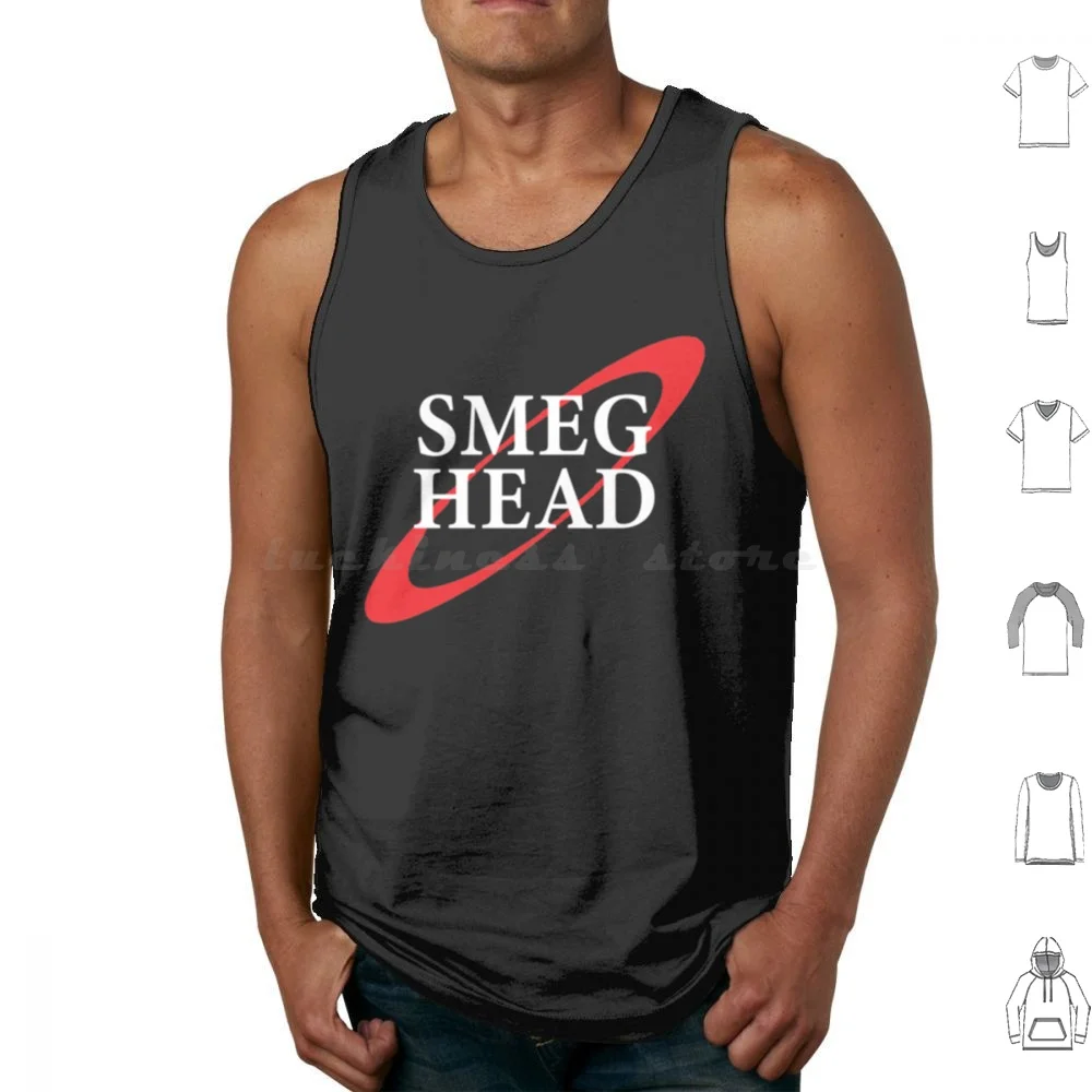 Seg Head Pocket Position Red Dwarf Funny Tank Tops Stampa Cotton Red Dwarf Rimmer Kryten Dwarf Red Comedy Lister Sci Fi