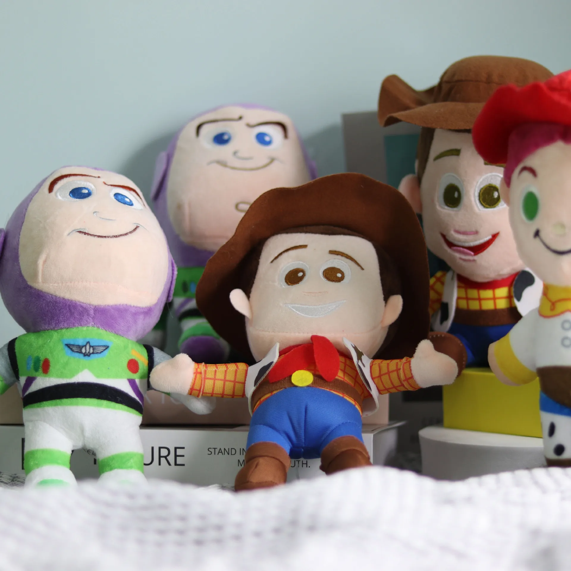 Cartoon Anime Kawaii Disney Toy Story Buzz Lightyear Woody Jessie Toy Soft Doll Regalo Di Compleanno Per Bambini