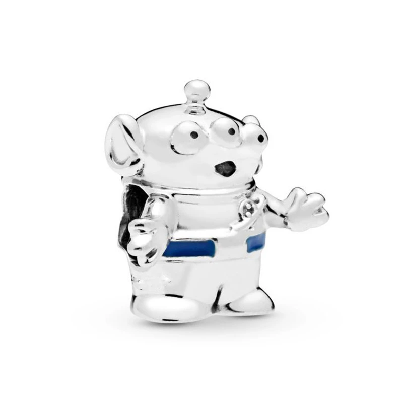 Disney Pixar Toy Story Alien Beads For Jewelry Making Fit Pandora Buzz Lightyear Jessie Woody Charms Bracciale Accessori Donna