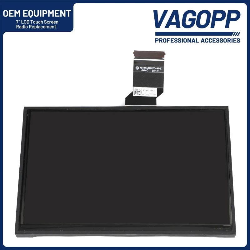 Per Jeep Compass Uconnect 7 "Sostituzione 18-20 Schermo Lcd Navigazione Radio Td0-Wxga0700K00057-V1 Lmb5K00057Bl-A