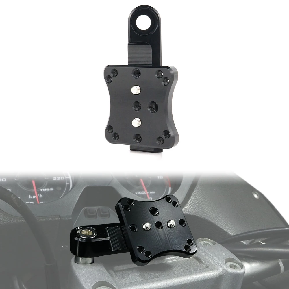 Moto Manubrio Supporto Gps Staffa Sat Nav Mount Fit For Suzuki Gs 500F C90 M109R V-Strom 1000 Gsx 750S Katana Gsr600 Bandit