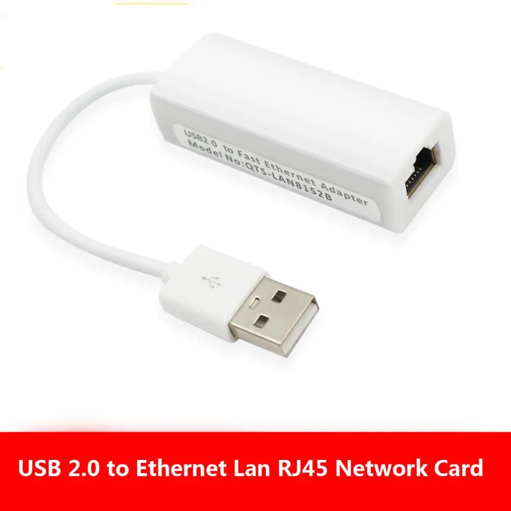 Usb Ethernet Adapter Usb 2.0 A Rj45 Lan Scheda Di Rete Per Xiaomi Box Per Mac Os Tablet Lappc Switch Ethernet Usb 100Mbs