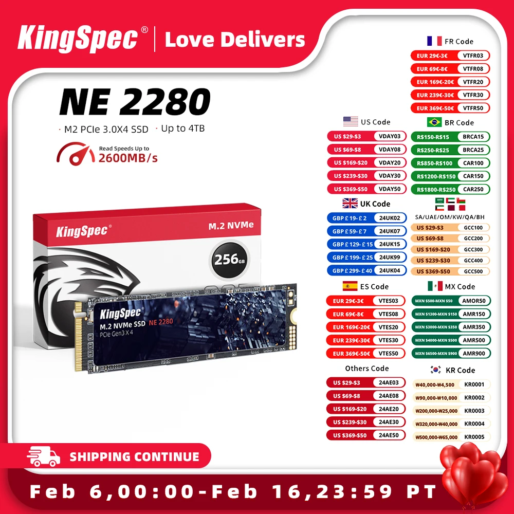 Kingspec M2 Ssd Pcie 1Tb M.2 Ssd 128Gb 256Gb 2Tb 2280 512Gb Nvme M.2 Ssd M Key 4Tb Hdd Unità Interna Per Laptop Desktop X79