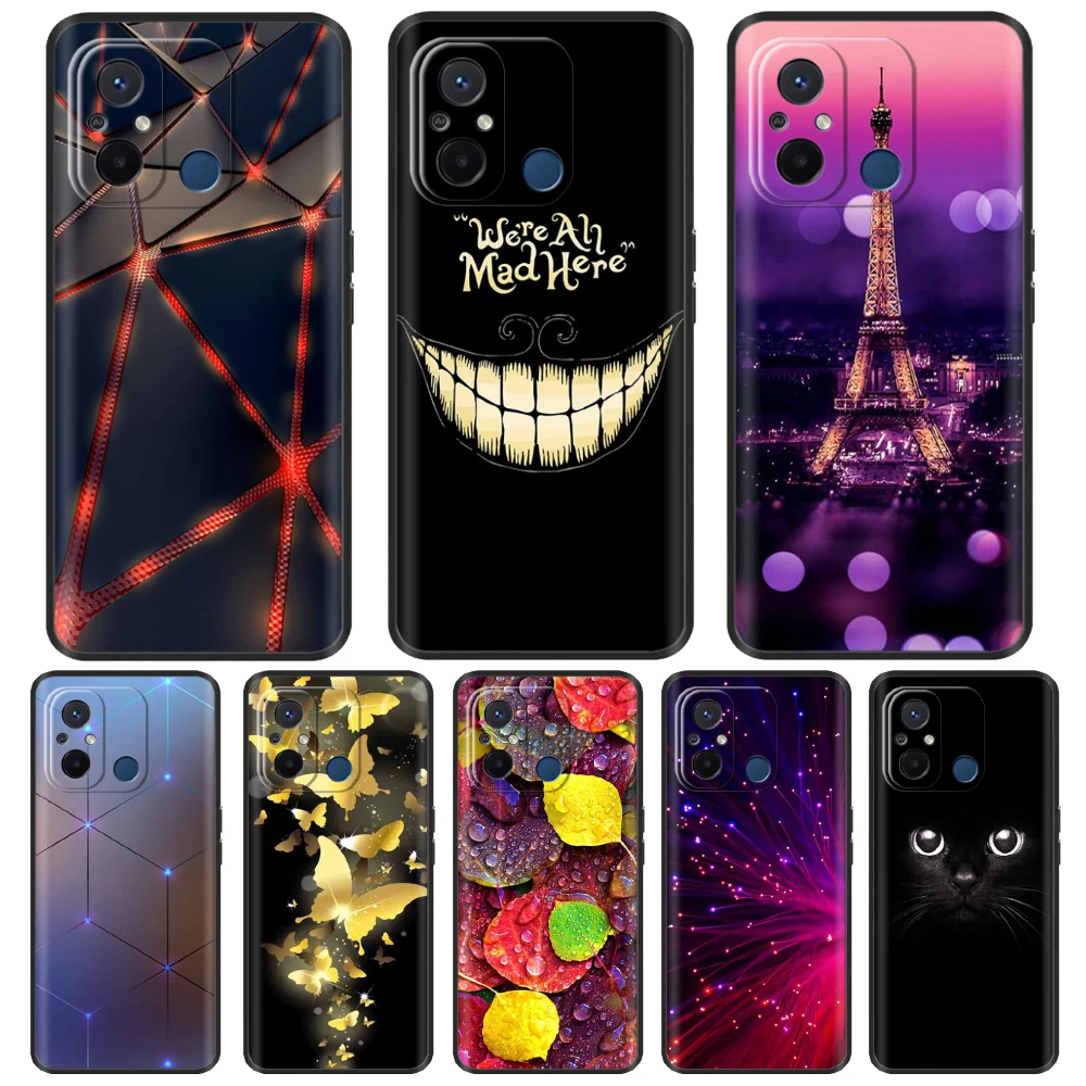 Custodie Per Redmi 12C Custodia Per Xiaomi Redmi 12C Cover Per Telefono Custodie Morbide Per Telefono Paraurti Antiurto Redmi12C 12 C Xiomi Silicone C