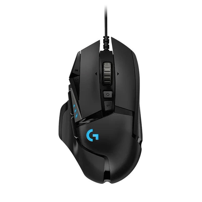 Autentico Logitech (G) G502 Hero Dominator Cable Mouse Esports Game Rgb Mechanical Contrappeso Competition Macro Definition