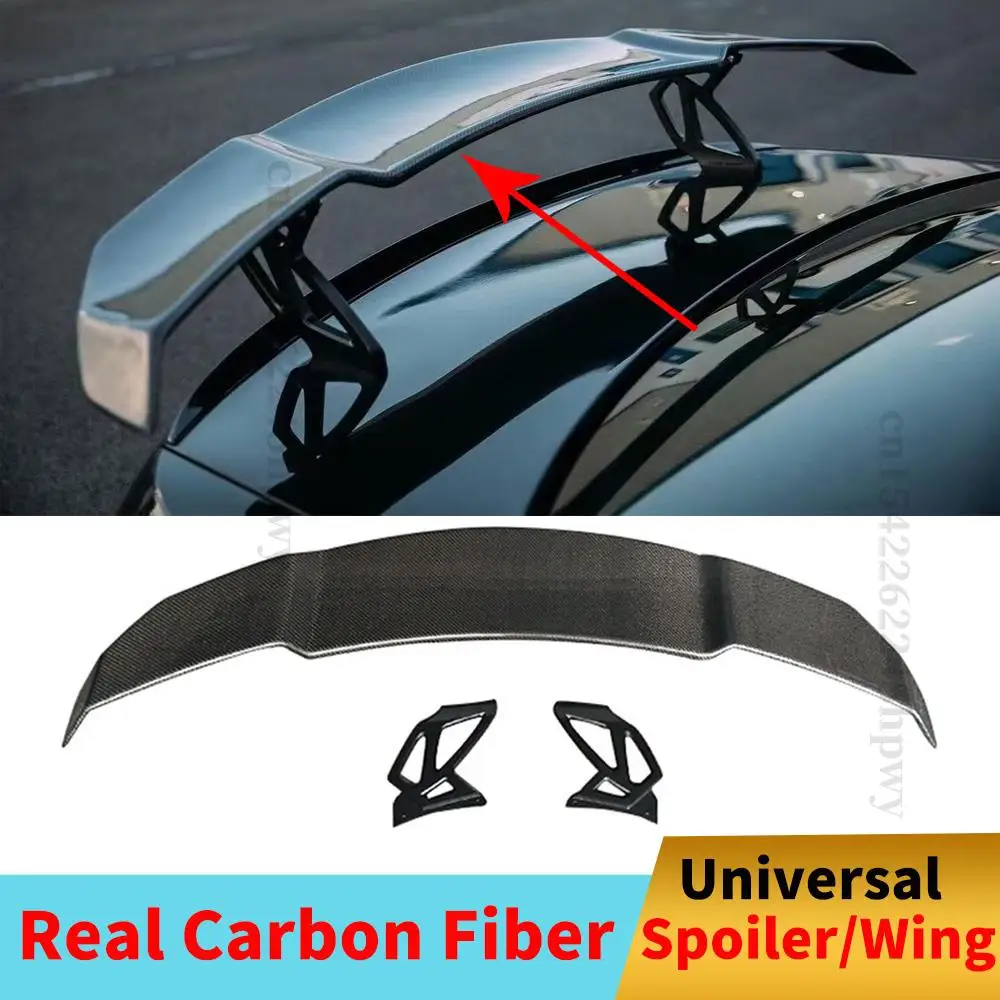 Per Bmw E36 F80 M3 F30 M3 M5 G20 G30 F10 Mercedes W204 W205 Vorsteiner Gt Ala Spoiler Posteriore Universale In Fibra Di Carbonio Reale