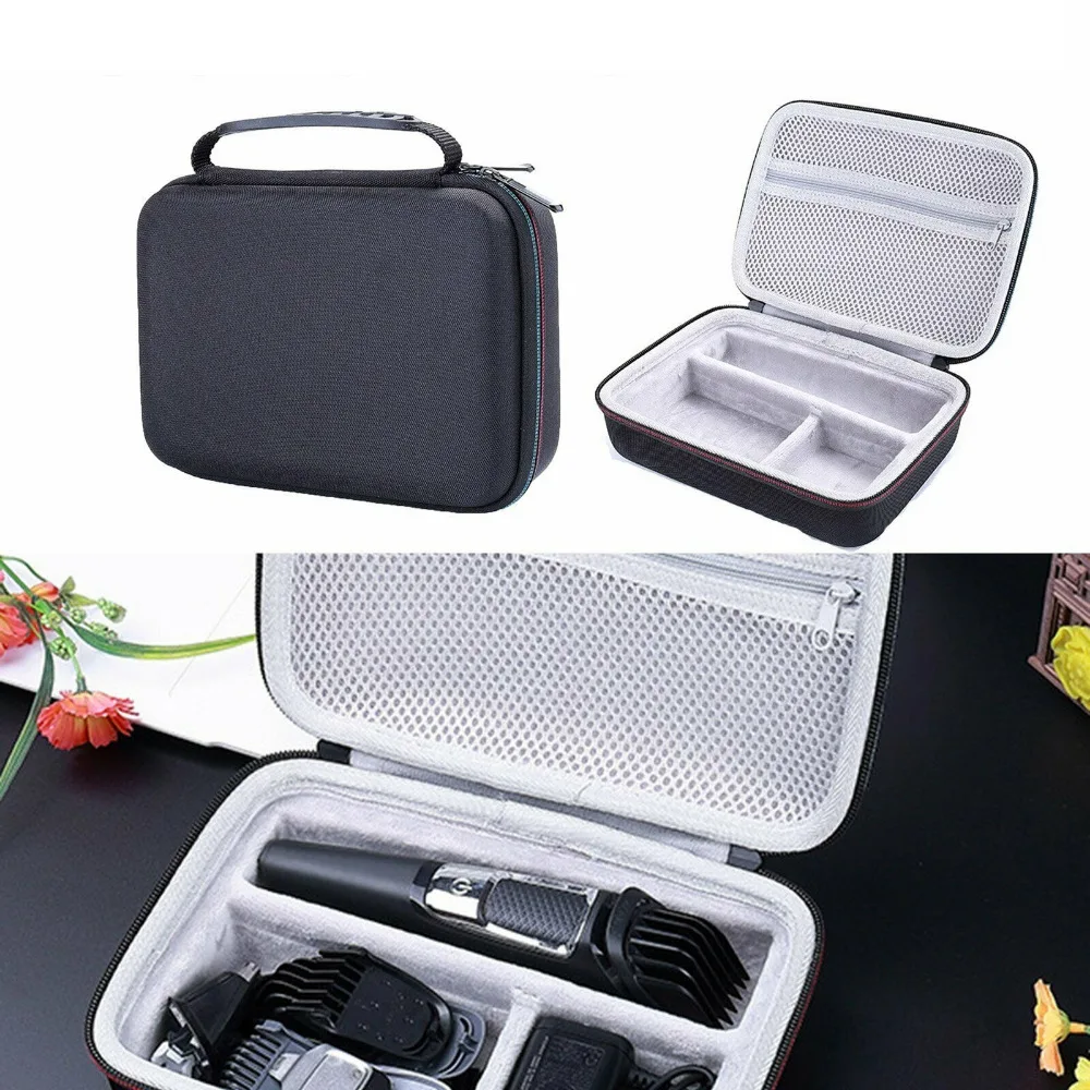 Borsa Da Viaggio Rigida Per Rasoio Da Uomo Per Philips Norelco Series 3000/5000/7000 Mg3750 Mg5750/49 Mg7750/49 Custodia Con Cerniera