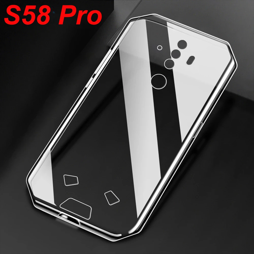 Custodia Per Doogee S58 Pro Custodia In Silicone Morbido Tpu Opaco Budino Protezione Per Telefono Shell Su Doogee S58 Indietro Capa Trasparente Coque 