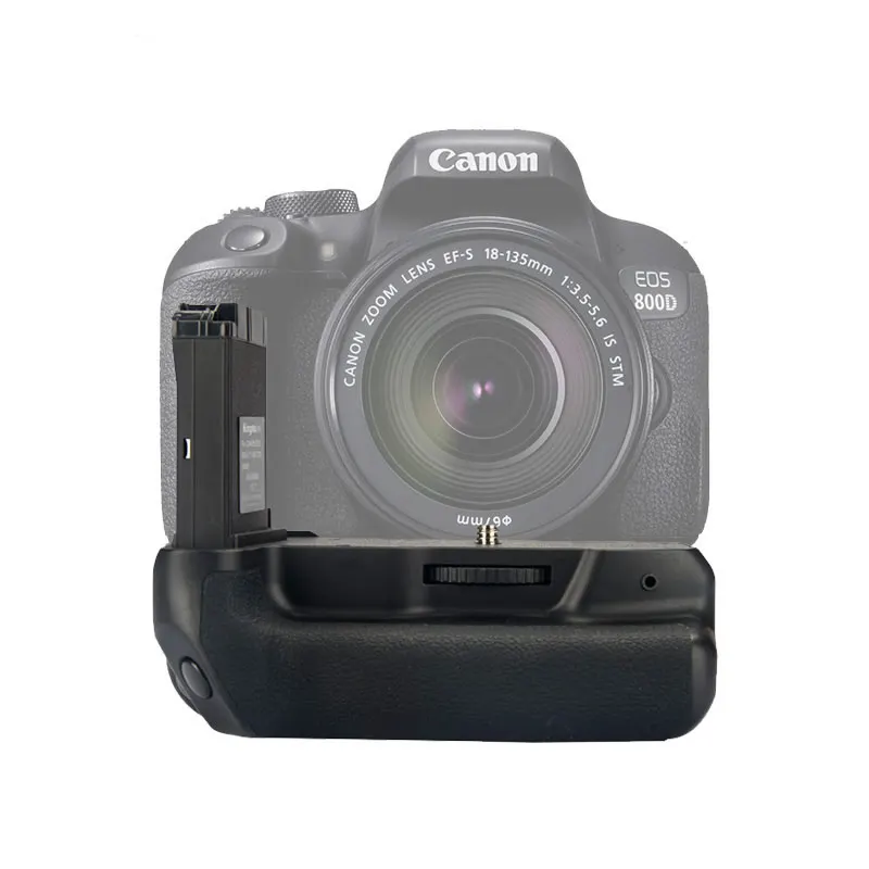 Impugnatura Batteria Verticale 800D Per Fotocamere Canon Eos 77D 800D 9000D Rebel T7I Kiss X9I Battery Grip