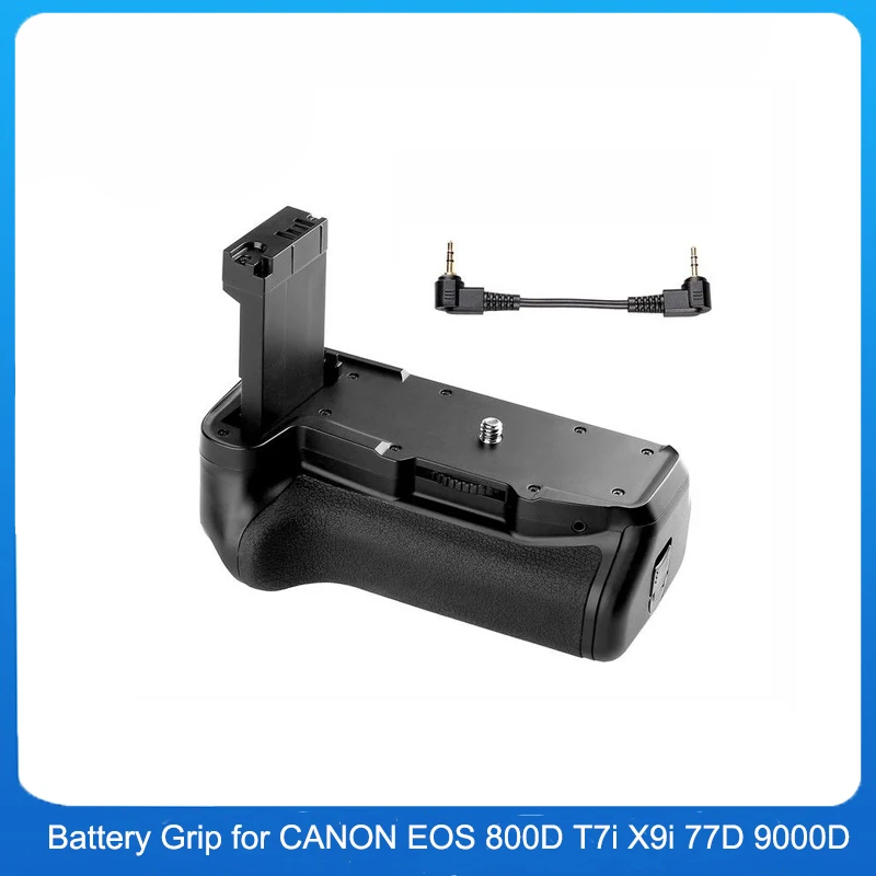 Bg-800D Supporto Per Presa Batteria Verticale Eos-800D Impugnatura Per Batteria Per Fotocamere Canon Eos 77D 800D 9000D Rebel T7I Kiss X9I