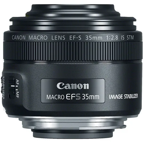 Canon Ef-S 35 Millimetri F/2.8 Macro Is Stm Lens Per 70D 80D 800D 760D 750D 700D 650D 1100D 1200D 1300D
