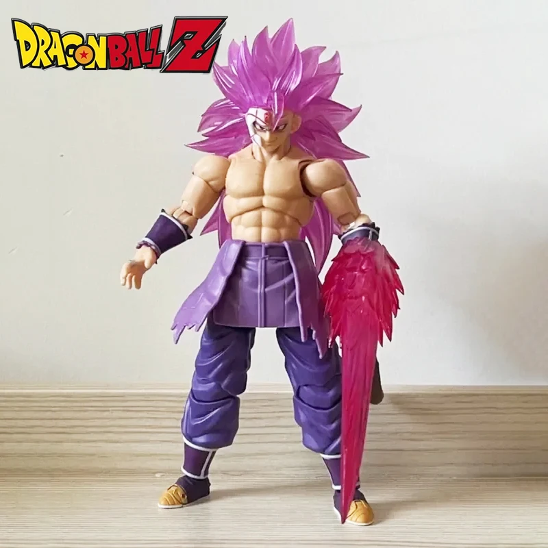 Kong Studio Bestia Divinità Dragon Ball Ssj3 Maschera Goku Black Action Figure Pink Hair Toys Shf Sh Figuarts Kong 030 031 032 Figura