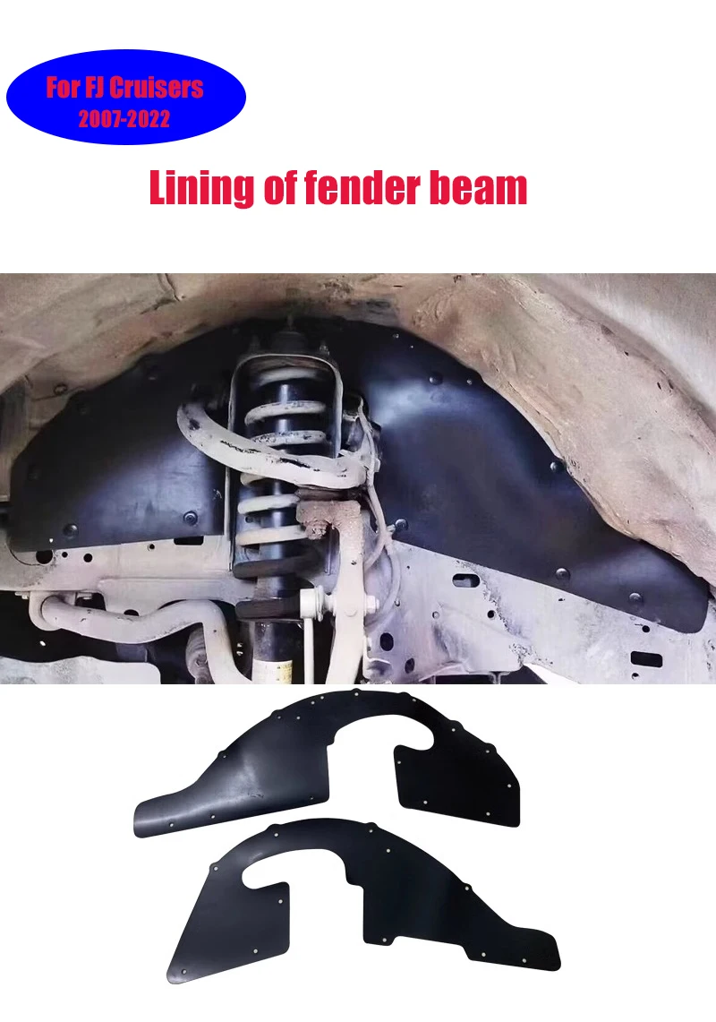 Per Toyota Fj Cruiser Fodera Per Parafango Fodera Per Trave Modificata Fodera Per Cuscino Ammortizzatore Fodera Per Parafango Accessori Per Parafango