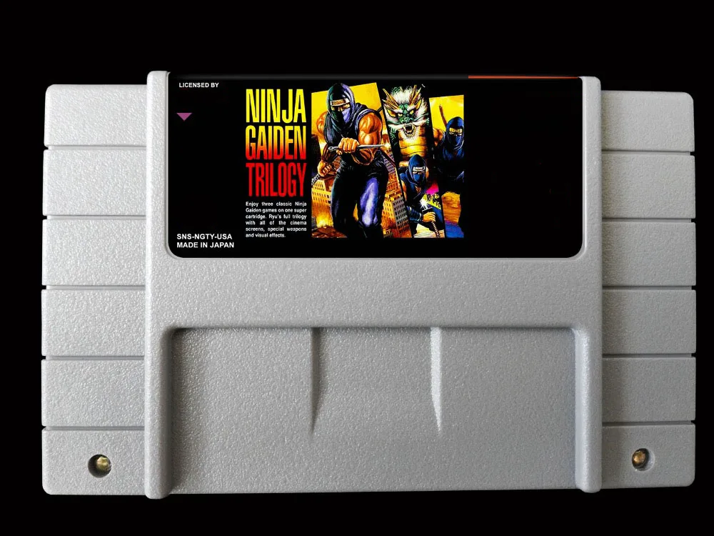 16Bit Giochi ** Ninja Gaiden Trilogy (Usa Versione!!)