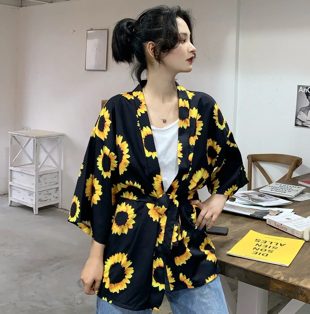 Kimono Giapponese Kimono Tradizionale Donna Yukata Donna Abbigliamento Giapponese Kimono Tradizionale Giapponese Moda Kimono Ragazza 2019