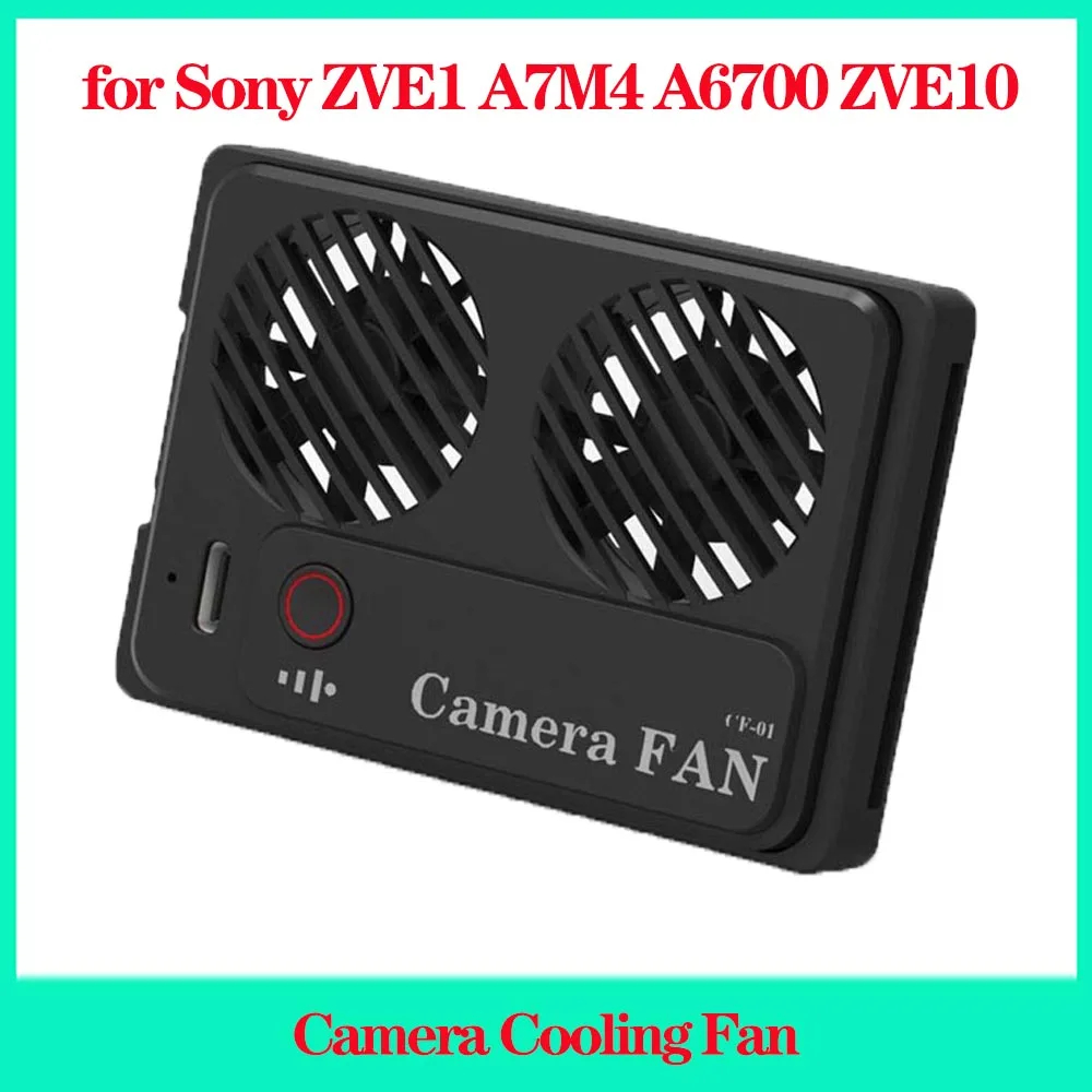 Ventola Di Raffreddamento Della Fotocamera Per Sony Zve1 A7M4 A6700 A7C A7S3 Zv1 Zve10