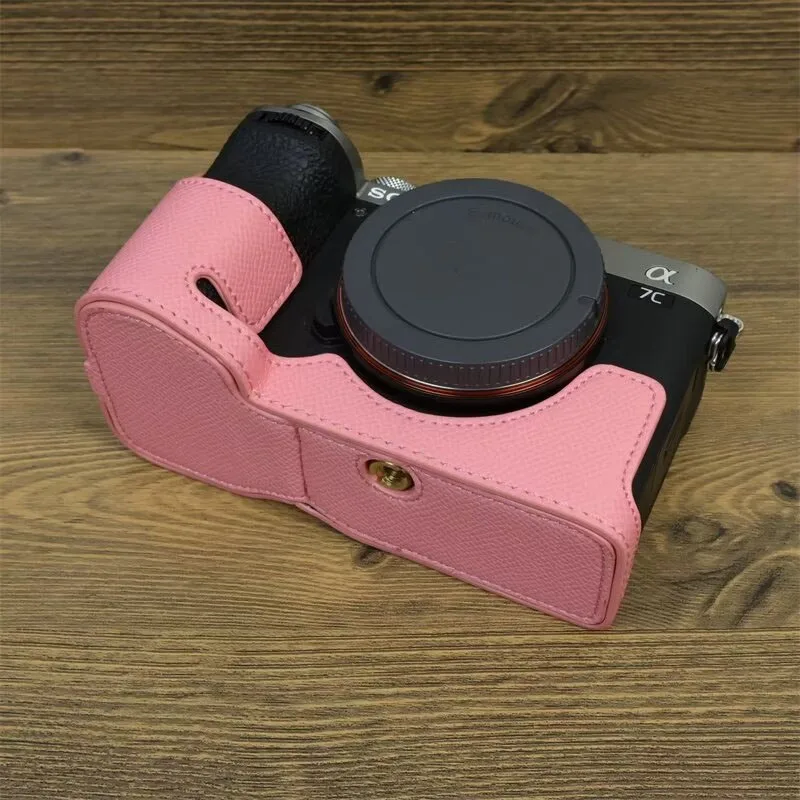 A7C Ii A7C2 Custodia Per Fotocamera Mezza Borsa In Pu Per Accessori Sony A7Cii