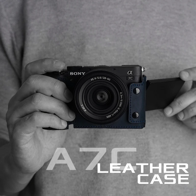 Mr.Stone Per Sony A7C2 A7Cr Custodia Protettiva Per Custodia Protettiva Per Sony A7C Ii A7C Accessori Per Custodia Borsa A7C In Vera Pelle Fatta A Man