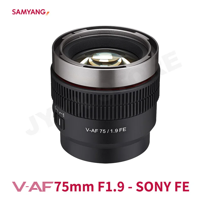 Samyang V-Af 75Mm T1.9 35Mm 24Mm T1.9 Af Cine Lens Messa A Fuoco Automatica Per Sony Fe E Mount A9 A9Ii A7Rav A7Riii A7Iii A7C A7