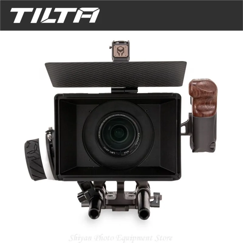 Tilta Sony A7C Ta-T19-C-G Macchina Fotografica Completa Gabbia Tilta Grigio E Nero Per Sony A7C Legno Handel Kit