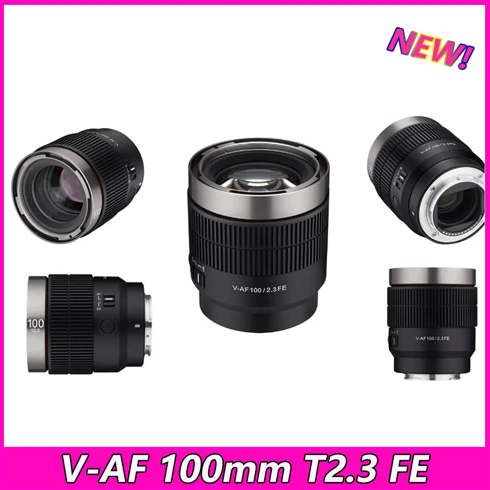 Samyang V-Af 100Mm T2.3 Fe Cine Lens Af Full Frame Per Sony Fx6 Fx9 A9 A9Ii A7Rav A7Riii A7Iii A7C Mirrorless Camera